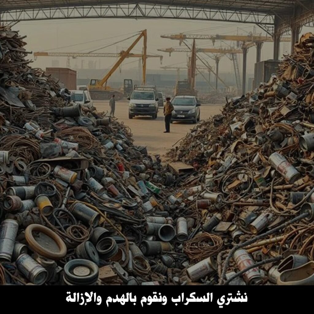 نشتري السكراب والهدم والازالة